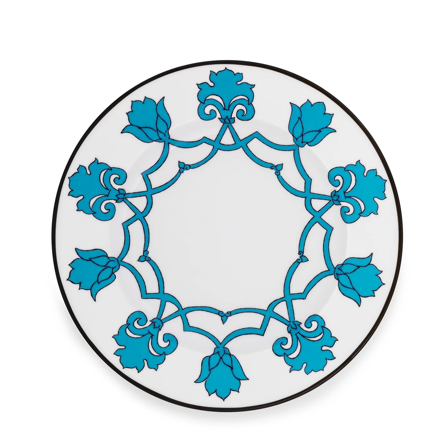Jaipur Dinner Plate in Blue - Hosted by Kelly Gaudreau