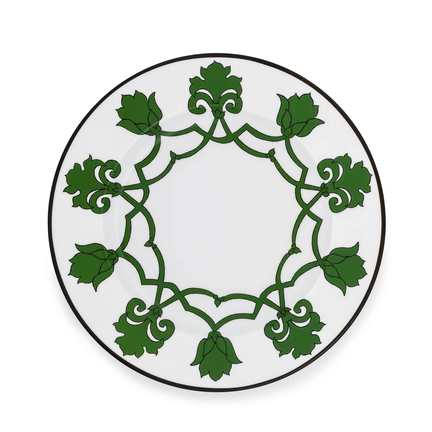 Jaipur Dinner Plate in Green - Hosted by Kelly Gaudreau