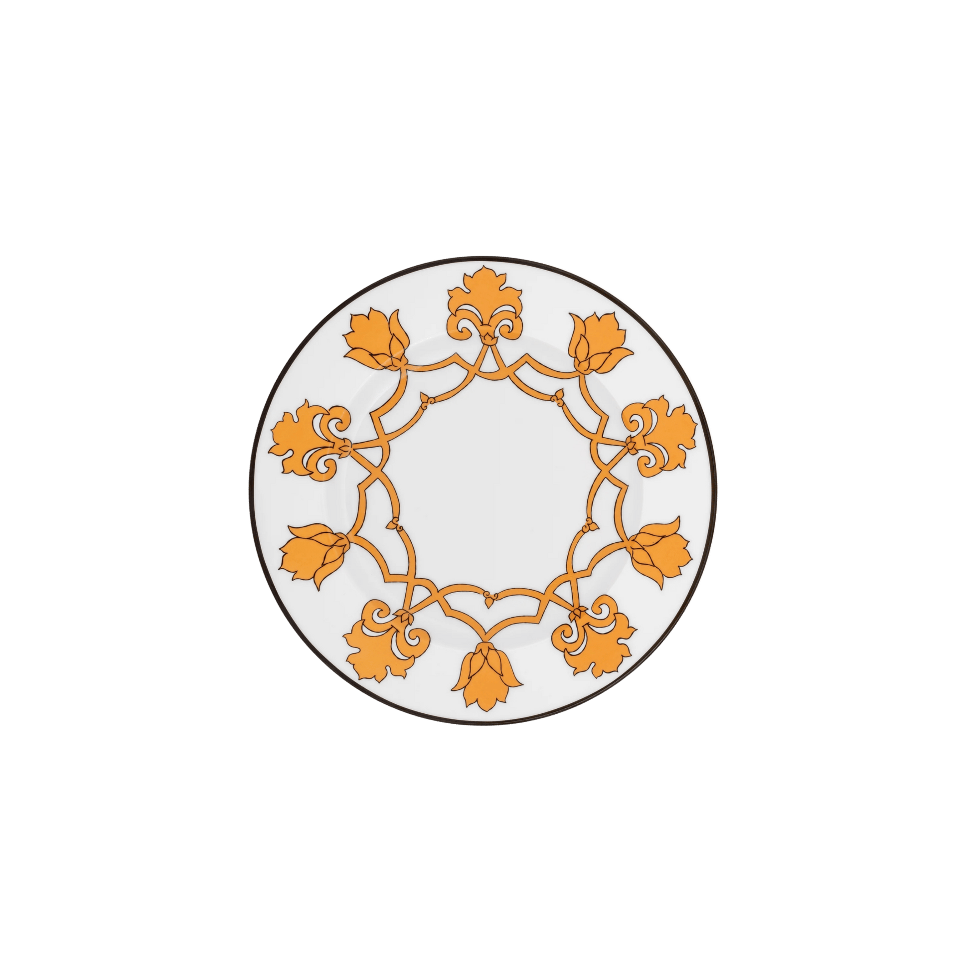 Jaipur Dinner Plate in Orange - Hosted by Kelly Gaudreau