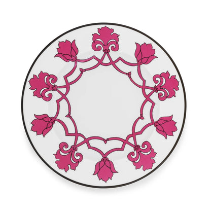 Jaipur Dinner Plate in Pink - Hosted by Kelly Gaudreau