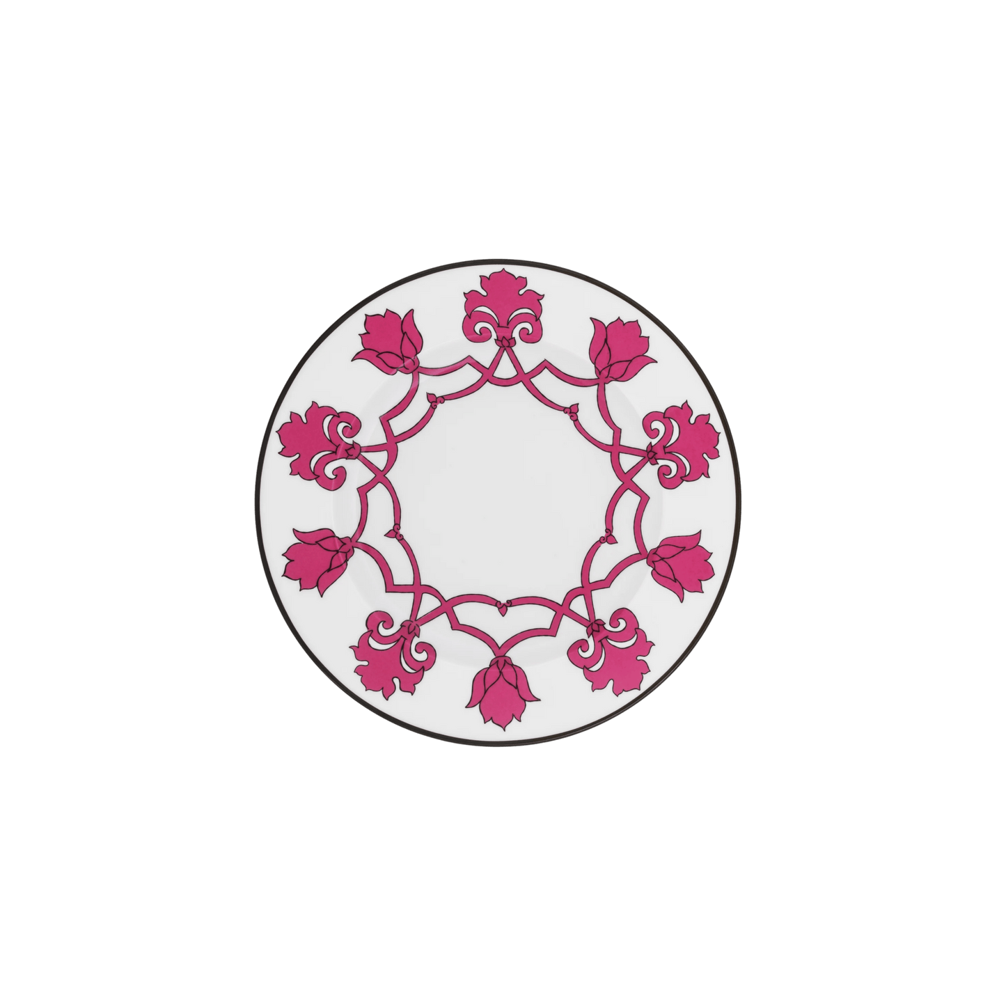 Jaipur Dinner Plate in Pink - Hosted by Kelly Gaudreau
