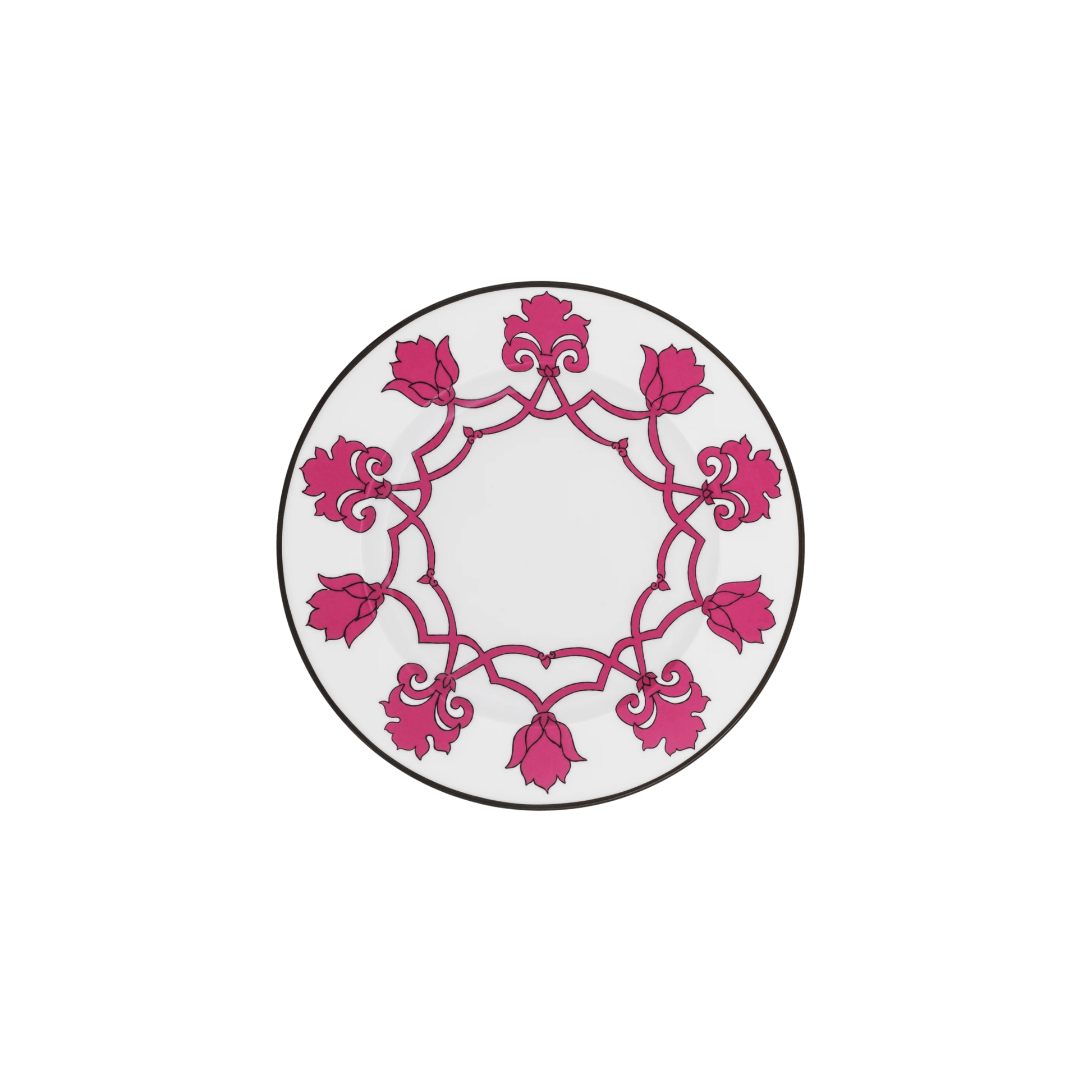 Jaipur Dinner Plate in Pink - Hosted by Kelly Gaudreau