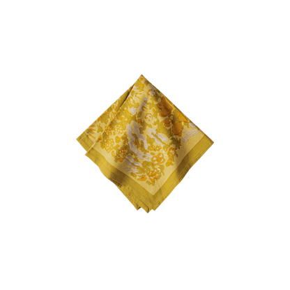 Jardin Mustard & Grey Napkins - Set of 6 - Hosted by Kelly Gaudreau