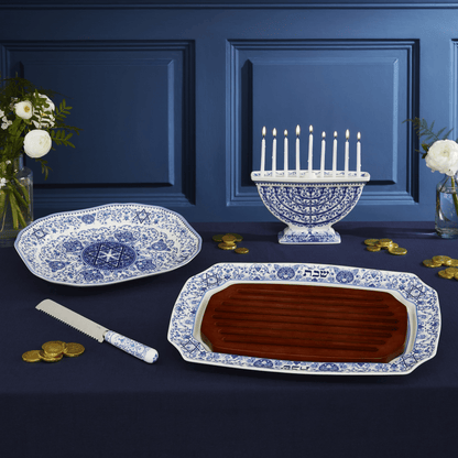 Judaica Oval Platter - Hosted by Kelly Gaudreau