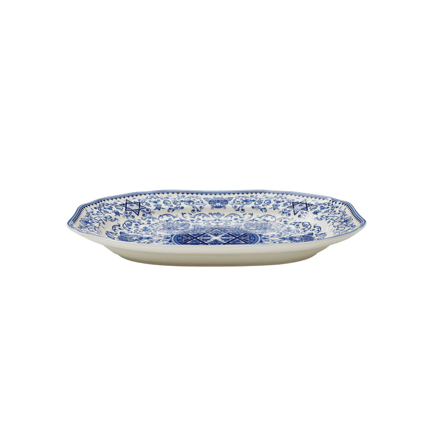 Judaica Oval Platter - Hosted by Kelly Gaudreau