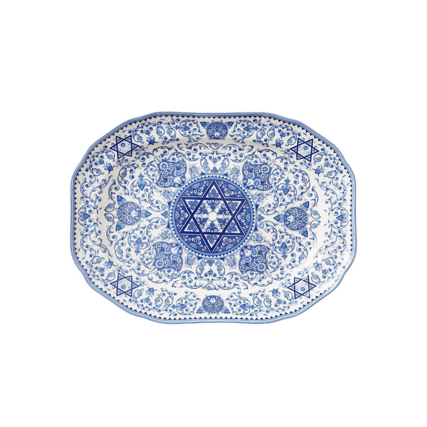 Judaica Oval Platter - Hosted by Kelly Gaudreau