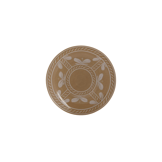 Sevilla Bread Plate - Khaki