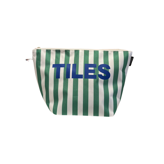 "Tiles" Cabana Pouch - Large