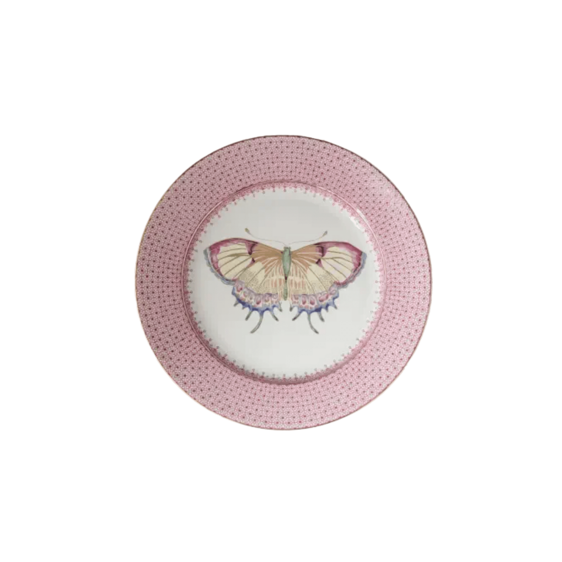 Lace Dessert Plate with Butterfly - Hosted by Kelly Gaudreau