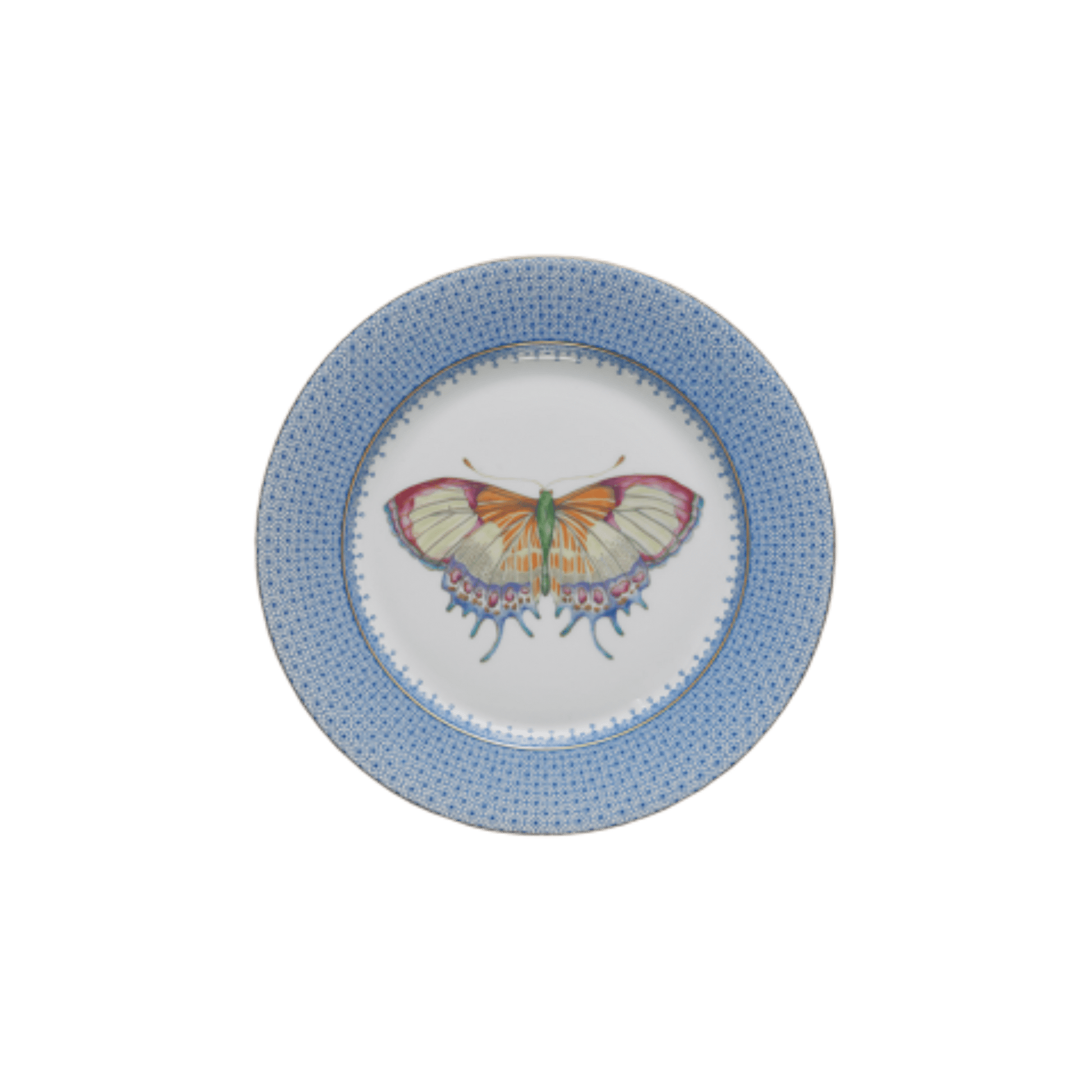 Lace Dessert Plate with Butterfly - Hosted by Kelly Gaudreau