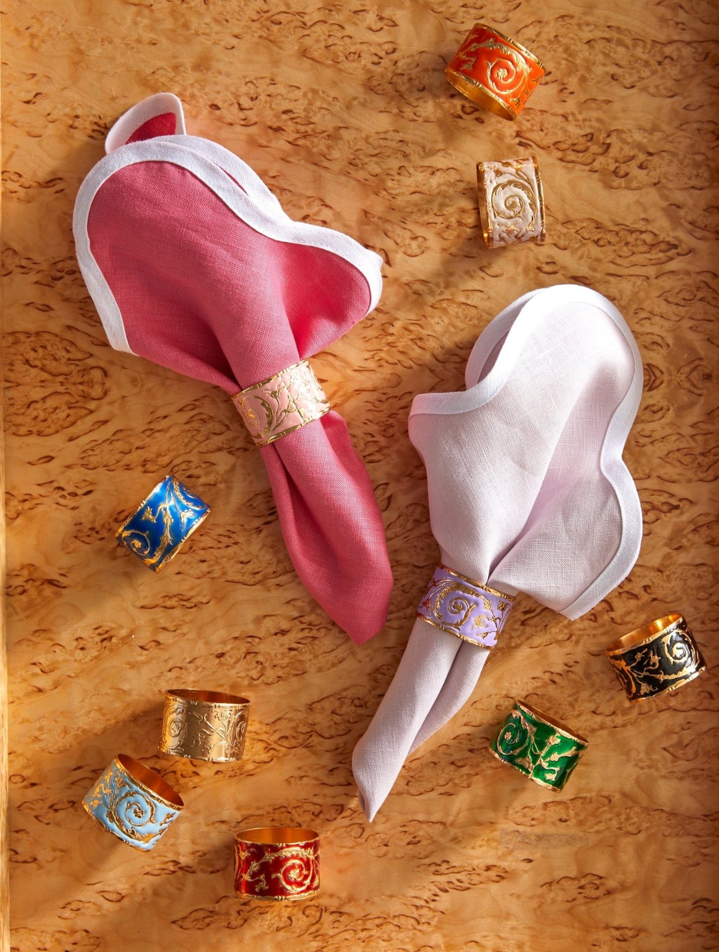 L'Anello Napkin Rings - Set of 4 - Hosted by Kelly Gaudreau