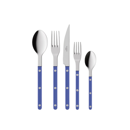 Bistrot Pearly 5-Piece Cutlery Set - Lapis Blue