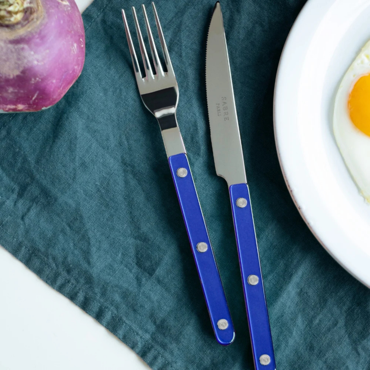 Bistrot Pearly 5-Piece Cutlery Set - Lapis Blue