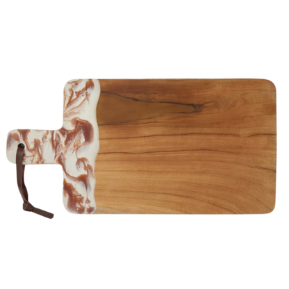 Austin Amber Swirled Serving Board