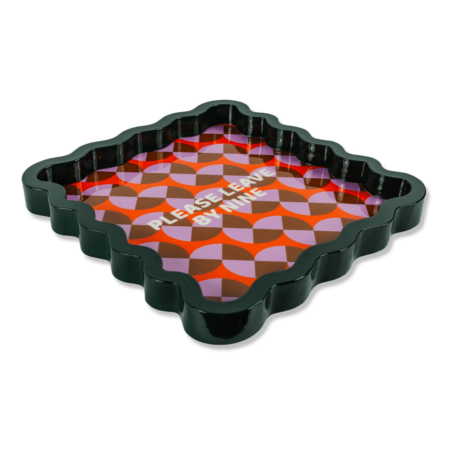 Leave by Nine Large Lacquer Tray - Hosted by Kelly Gaudreau