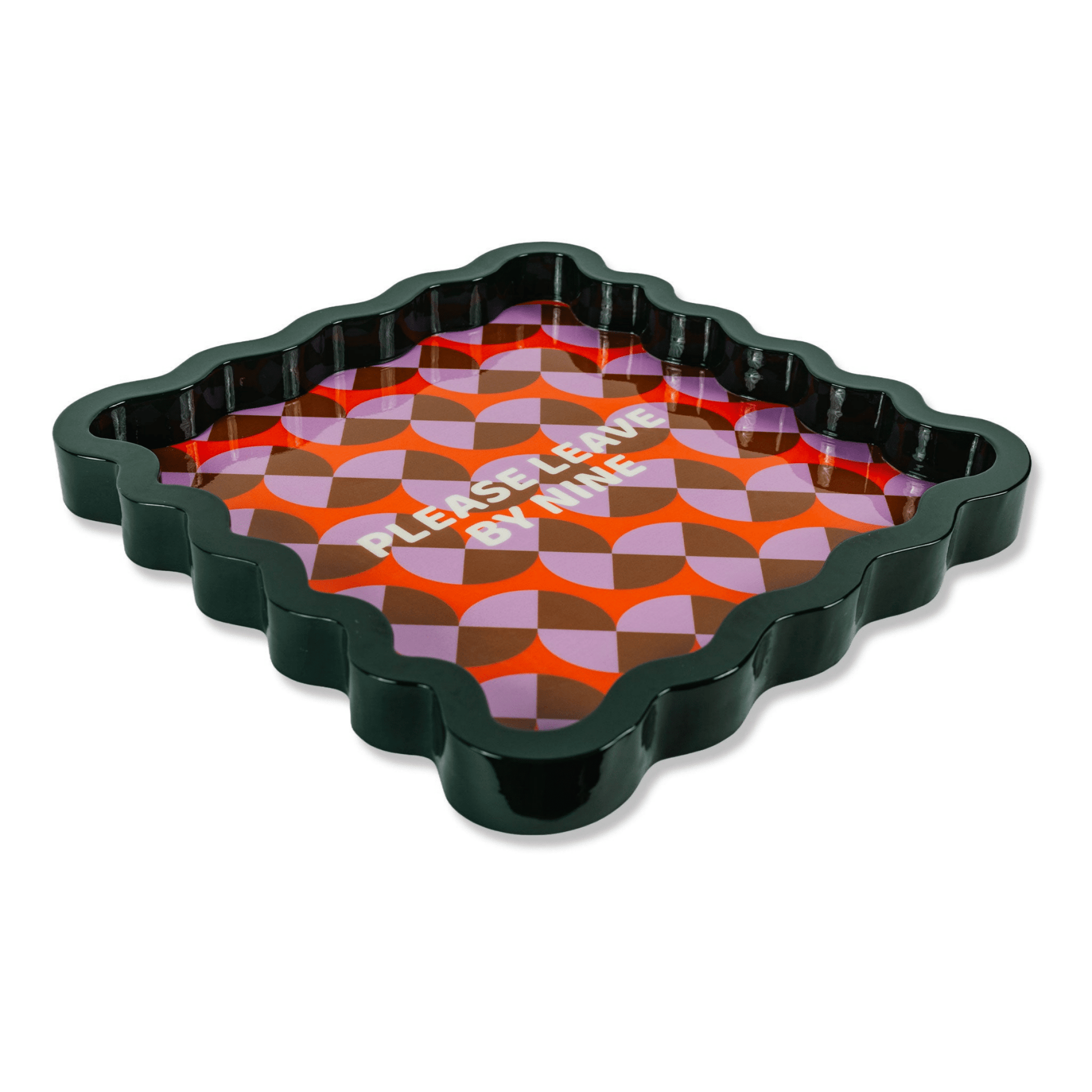Leave by Nine Large Lacquer Tray - Hosted by Kelly Gaudreau