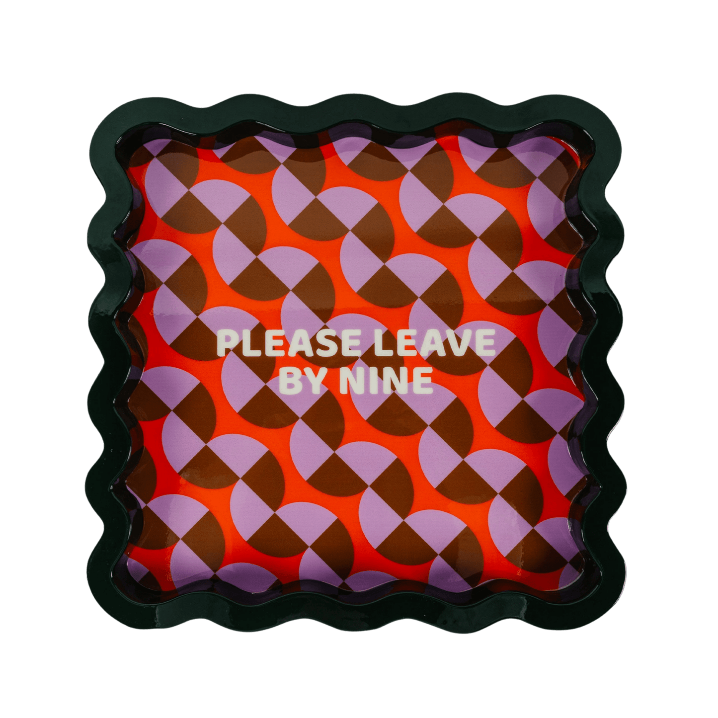 Leave by Nine Large Lacquer Tray - Hosted by Kelly Gaudreau
