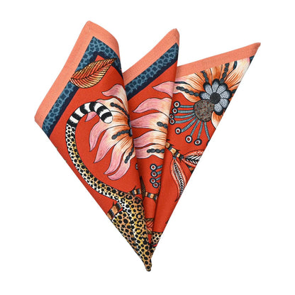 Leopard Napkins in Royal Red - Set of 2 - Hosted by Kelly Gaudreau