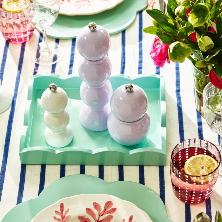 Lilac Bobbin Salt or Pepper Mill - Hosted by Kelly Gaudreau