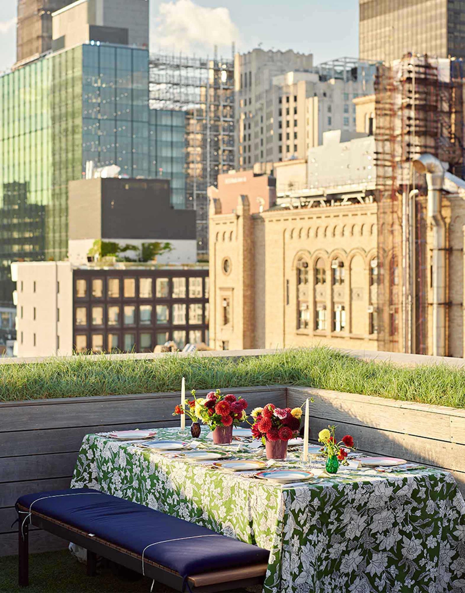 Lilium Avorio Large Tablecloth - Hosted by Kelly Gaudreau