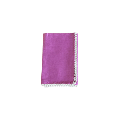 Linen Napkin in Hibiscus - Set of 4 - Hosted by Kelly Gaudreau