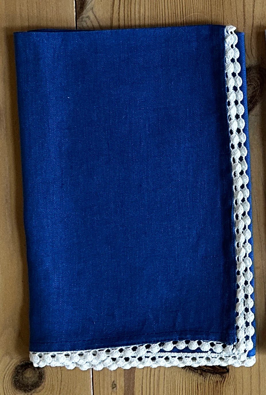 Linen Napkin in Marine - Set of 4 - Hosted by Kelly Gaudreau