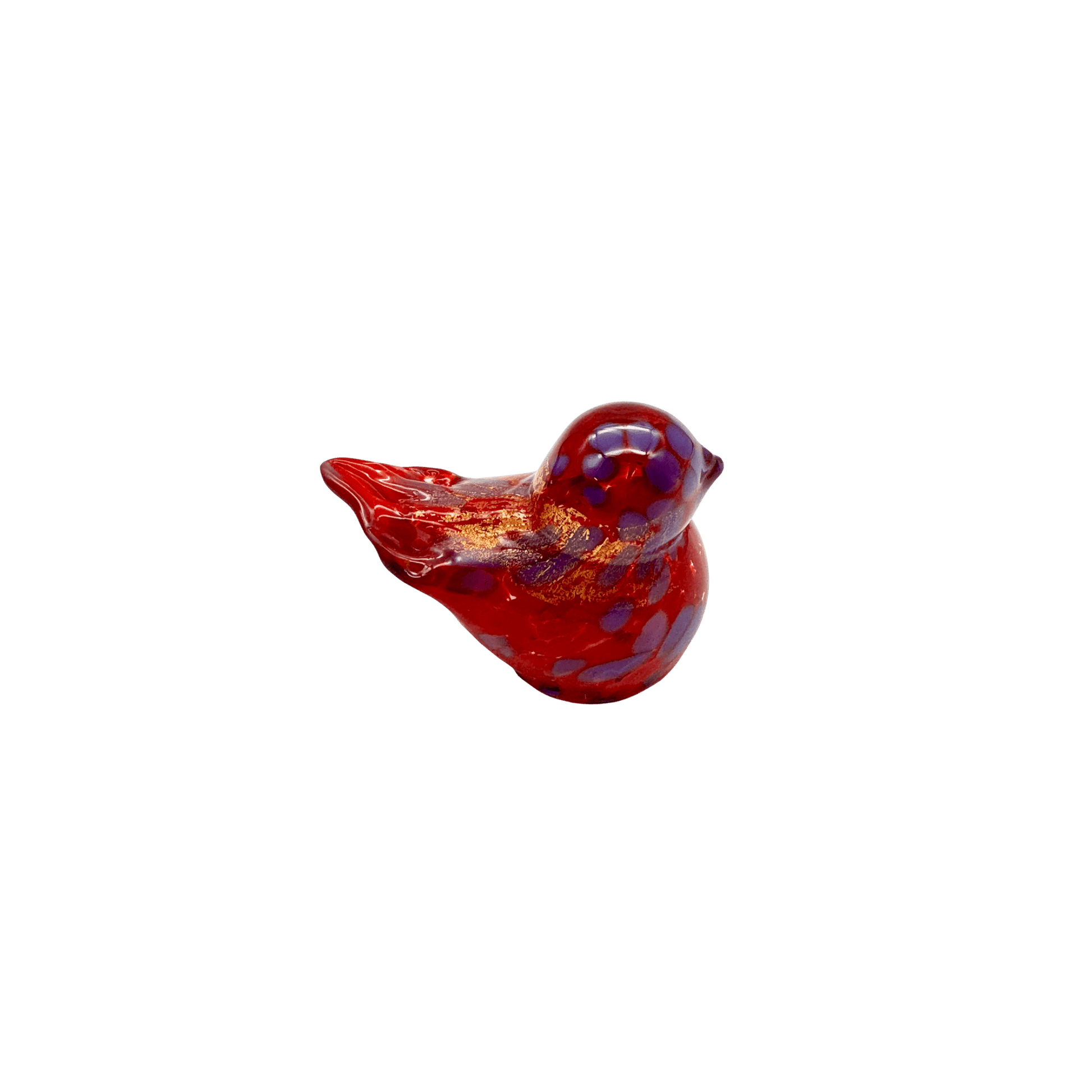 Little Bird of Inspiration Blown Glass Figurine - Hosted by Kelly Gaudreau