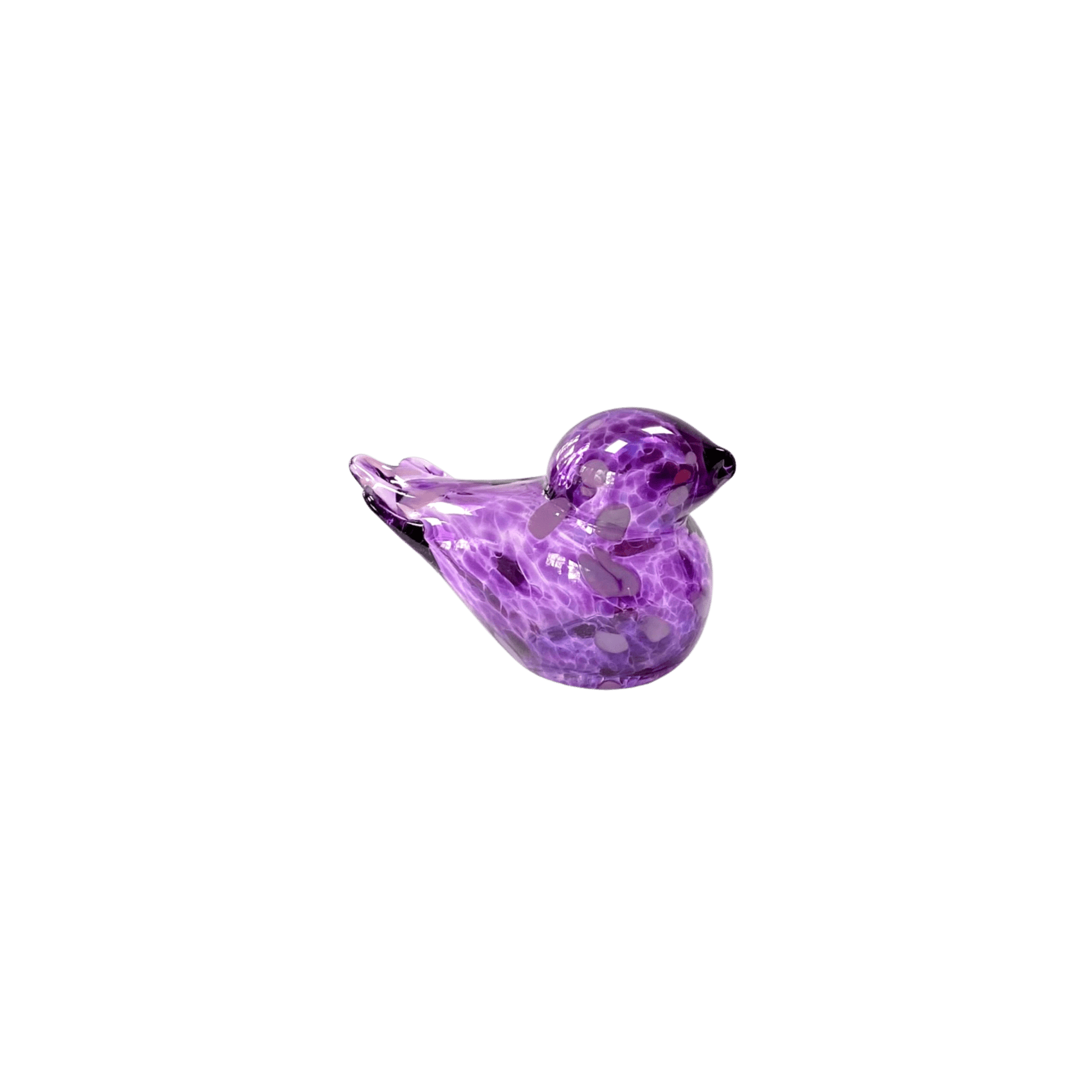 Little Bird of Inspiration Blown Glass Figurine - Hosted by Kelly Gaudreau