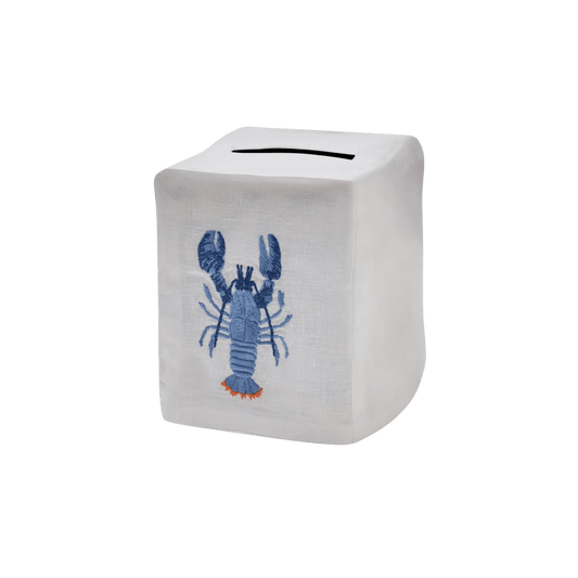 Lobster Tissue Box Cover - Hosted by Kelly Gaudreau