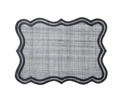 Lorisa Dark Navy Placemat Set of 4 - Hosted by Kelly Gaudreau