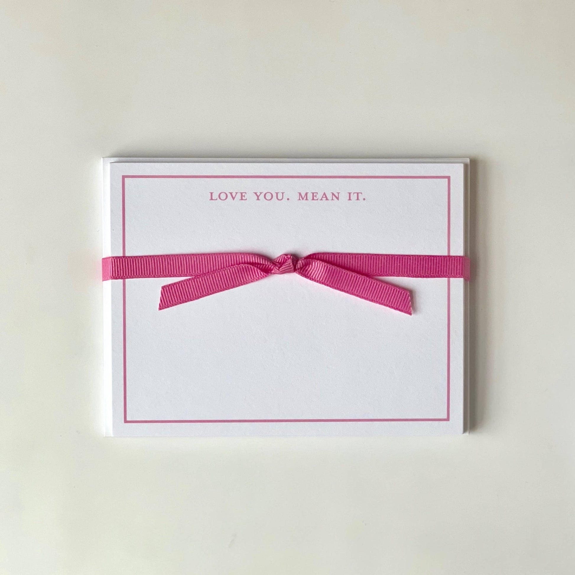 Love you. Mean it Note Card Set - Hosted by Kelly Gaudreau