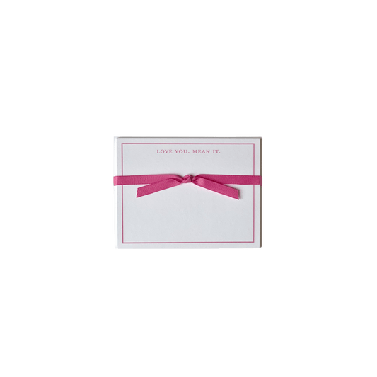 Love you. Mean it Note Card Set - Hosted by Kelly Gaudreau