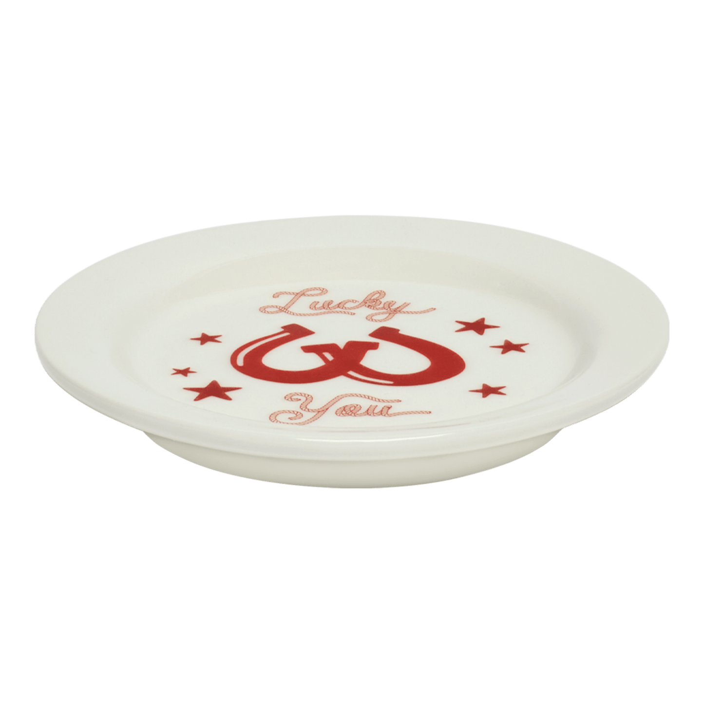 Lucky You 4.25" Plate - Hosted by Kelly Gaudreau