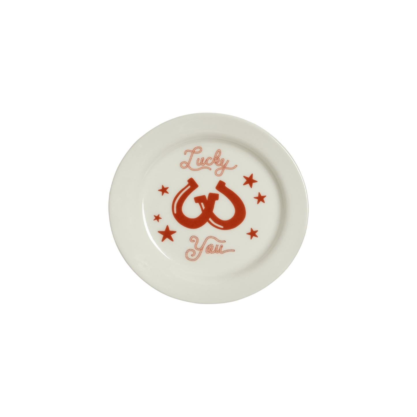 Lucky You 4.25" Plate - Hosted by Kelly Gaudreau