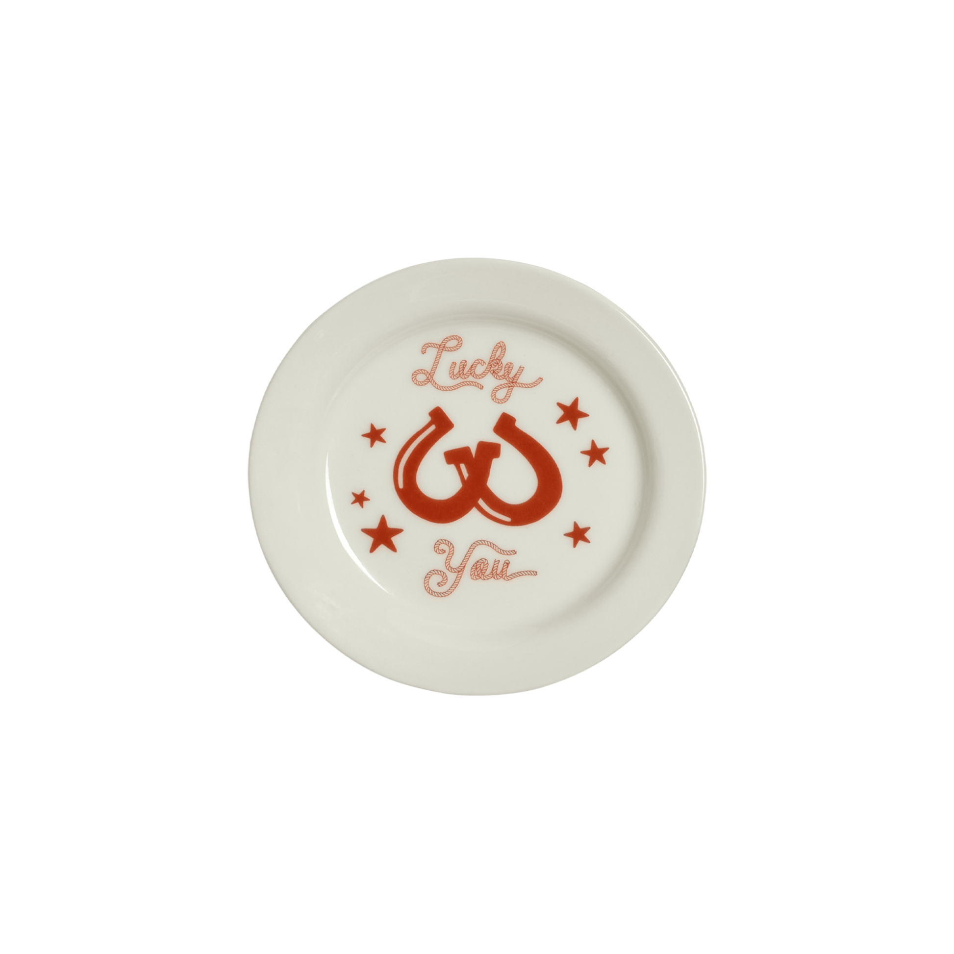 Lucky You 4.25" Plate - Hosted by Kelly Gaudreau