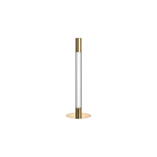 Lumiere Candlestick Gold Large - Hosted by Kelly Gaudreau