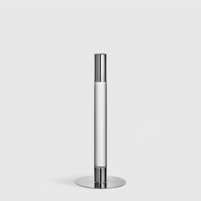 Lumiere Candlestick Silver Medium - Hosted by Kelly Gaudreau