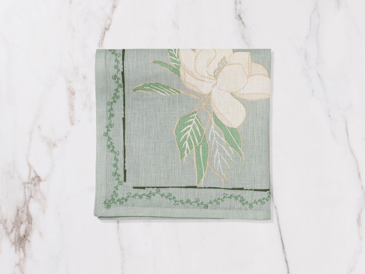 Magnolia Napkin - Herb Set of 4 - Hosted by Kelly Gaudreau