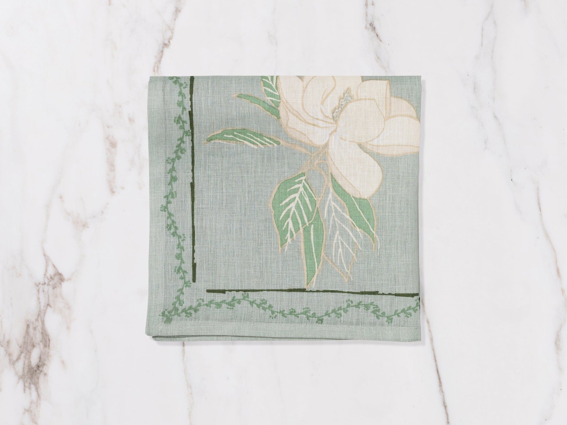Magnolia Napkin - Herb Set of 4 - Hosted by Kelly Gaudreau