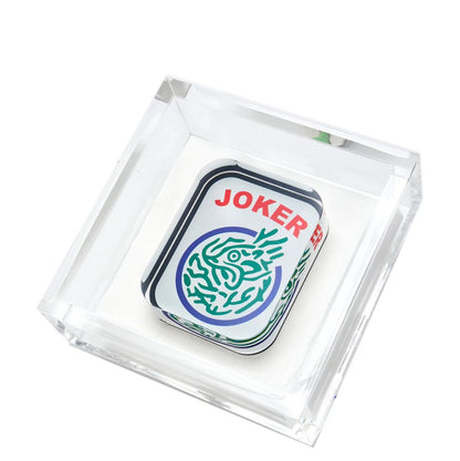 Mahjong Birdie Bam Cocktail Napkin Holder - Hosted by Kelly Gaudreau