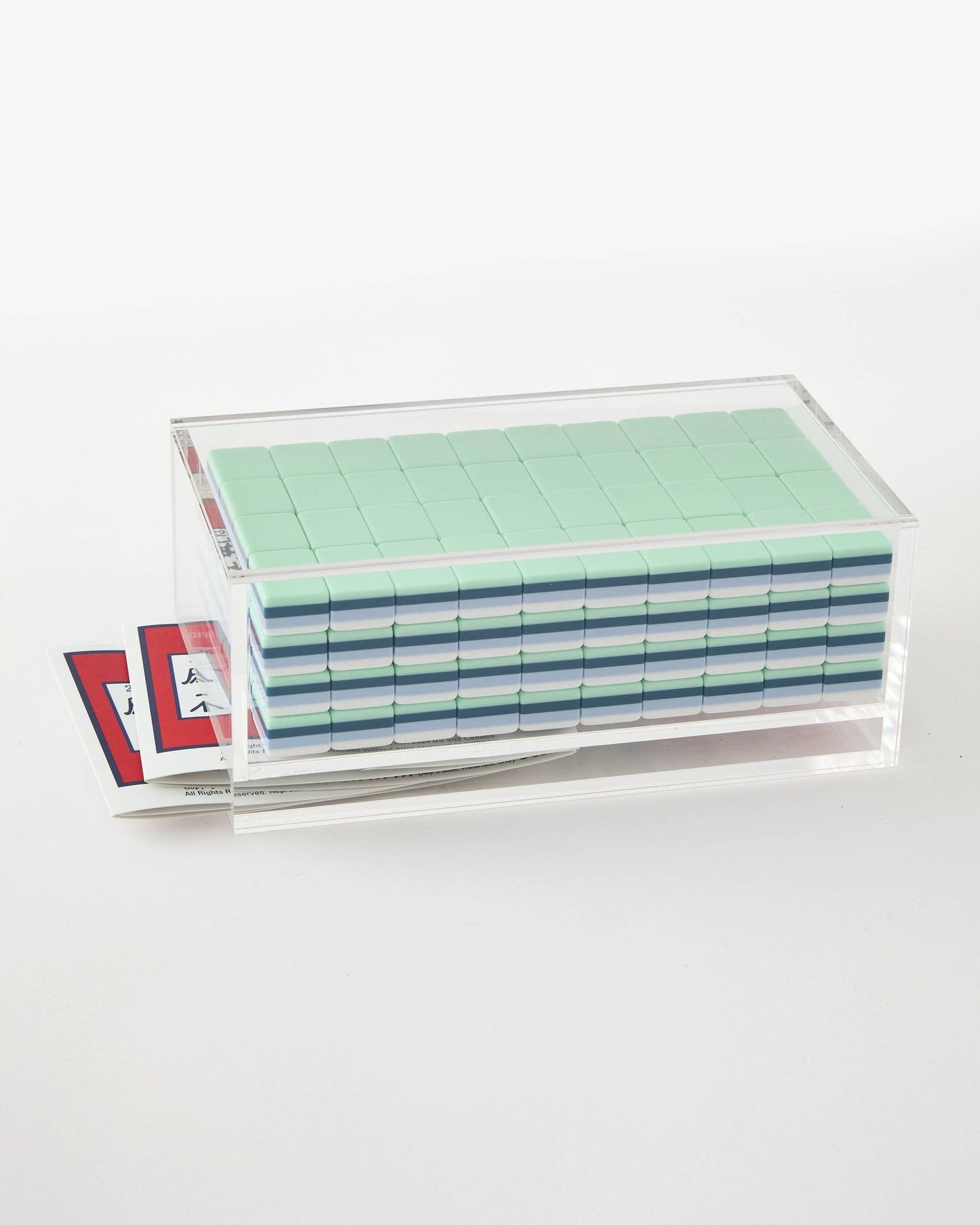 Mahjong Box - Clear lid - Hosted by Kelly Gaudreau