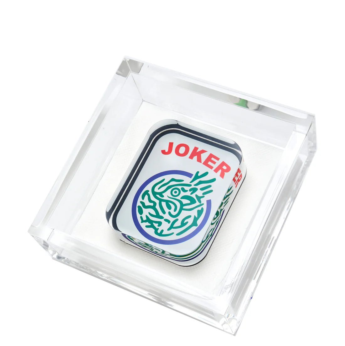 Mahjong Cocktail Napkin Holder - Hosted by Kelly Gaudreau