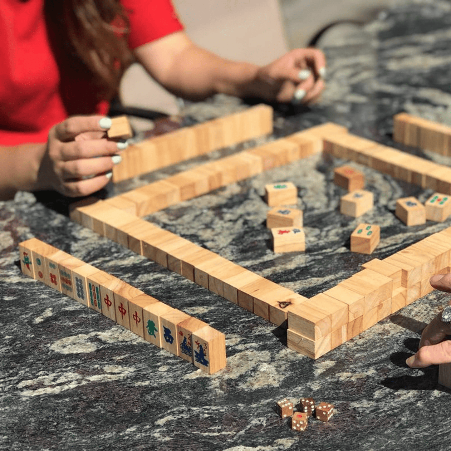 Mahjong Game Set - Hosted by Kelly Gaudreau