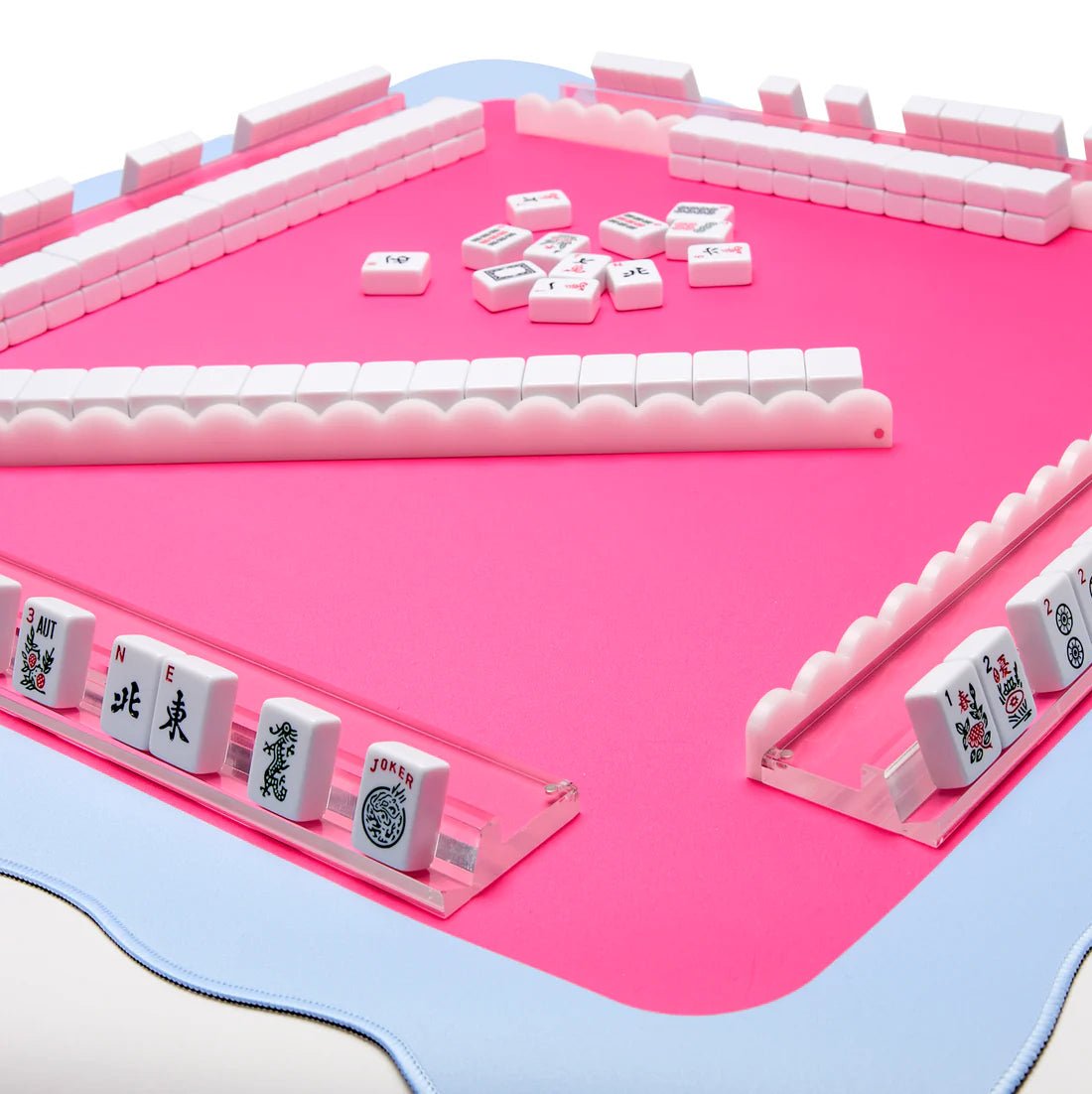 Mahjong Racks - White - Hosted by Kelly Gaudreau