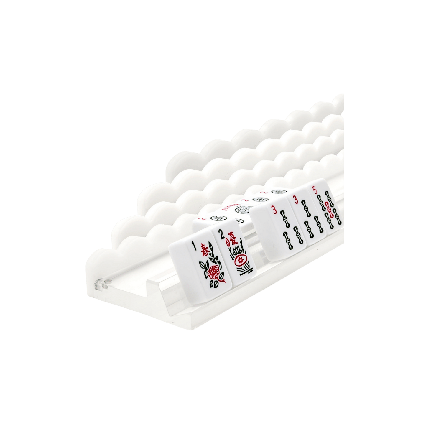 Mahjong Racks - White - Hosted by Kelly Gaudreau