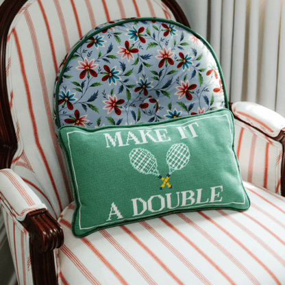 Make It A Double Needlepoint Pillow - Hosted by Kelly Gaudreau