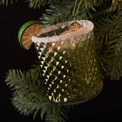Margarita Cocktail Holiday Ornament Christmas Decor - Hosted by Kelly Gaudreau