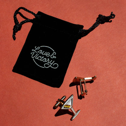 Martini Cufflinks - Hosted by Kelly Gaudreau