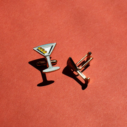 Martini Cufflinks - Hosted by Kelly Gaudreau