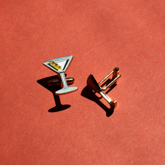 Martini Cufflinks - Hosted by Kelly Gaudreau
